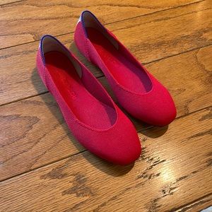 Rothy’s square toe flat in EUC
